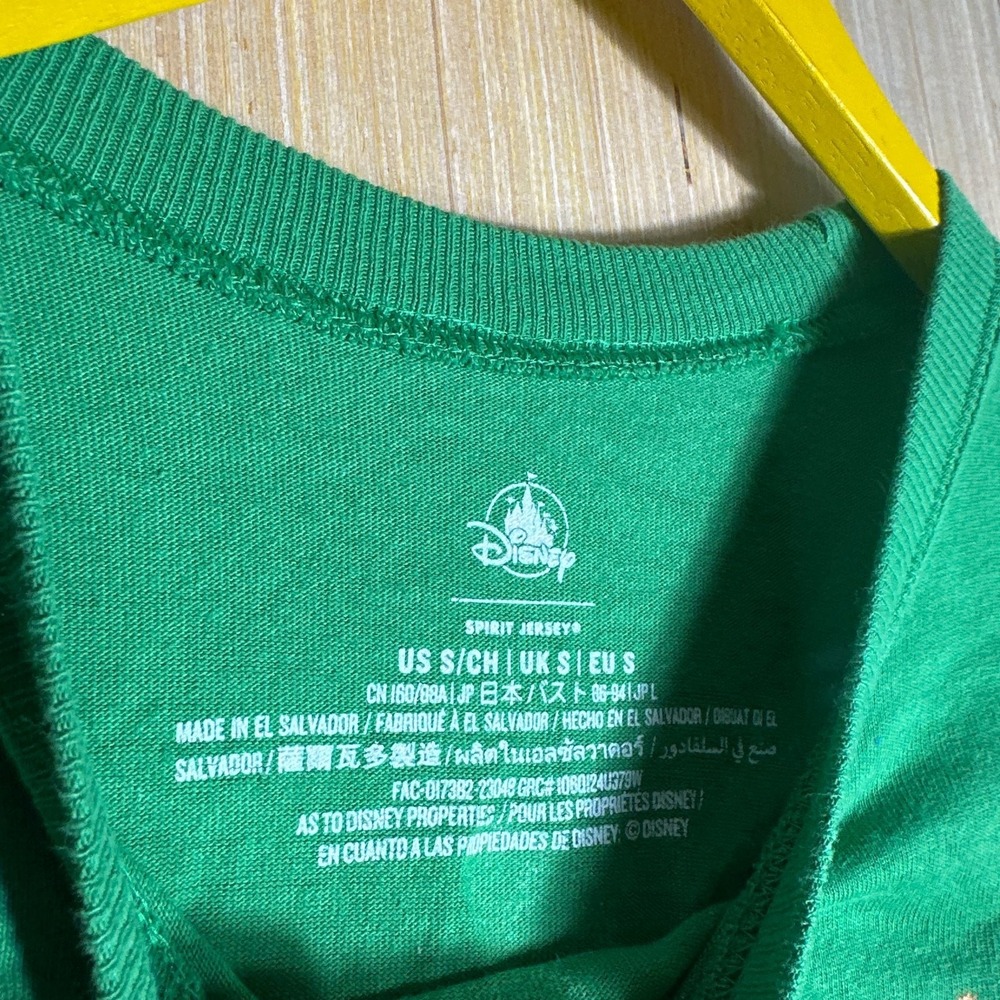 Walt Disney World Long Sleeve T-Shirt Mens Small Green Spirit Jersey Graphic - Picture 4 of 14